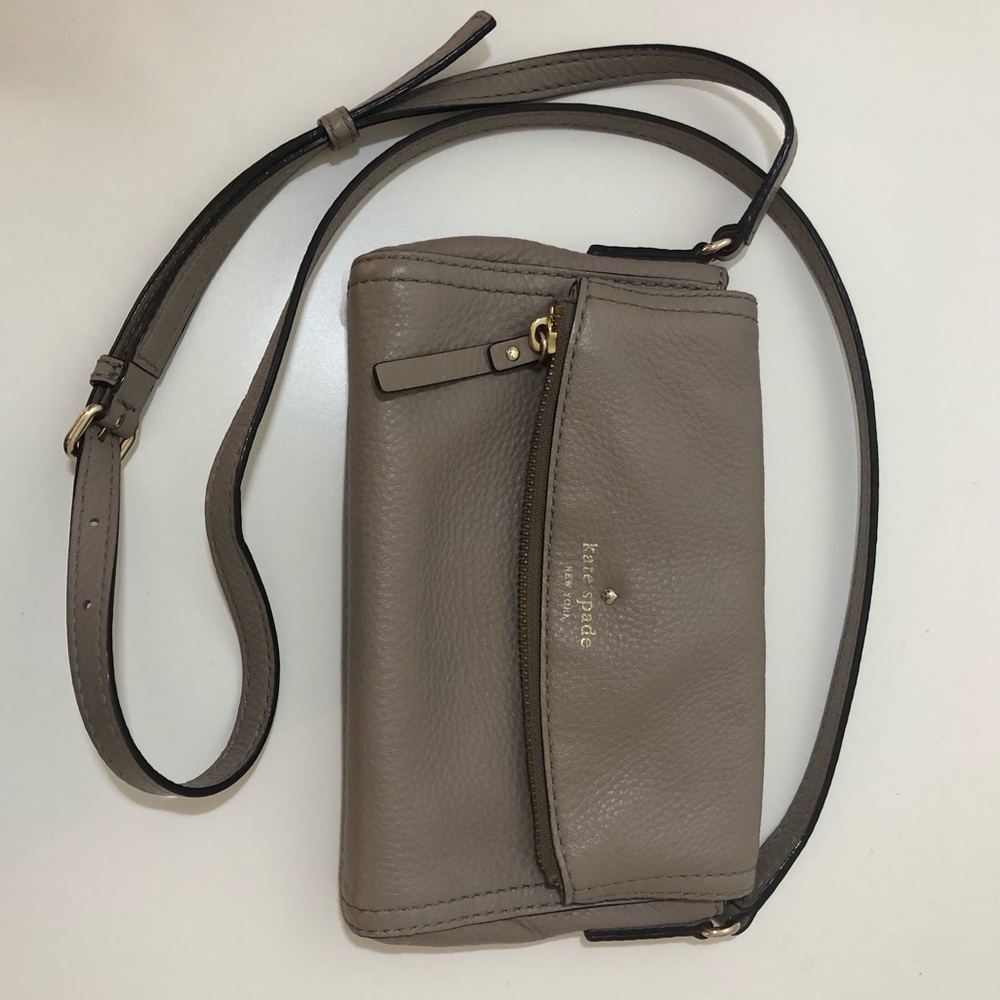 kate spade new york Soft Pebbled Leather Crossbody